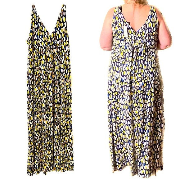 New York & Company Dresses & Skirts - SOLD Ny & Co Stretch V-Neck and Back Sleeveless Maxi Dress (M05)
